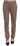 Dondup Brown Low Waist Straight Cut Trouser Pant