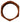Costume National Brown Wooden Branded Bracelet