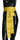 Dolce & Gabbana Yellow Wide Snap Button Closure Silk Belt