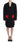 KAALE SUKTAE Black Coat Trench Long Draped Jacket Blazer
