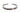 Nialaya Gray Rhodium 925 Silver Bangle Bracelet