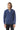 Uominitaliani Blue Merino Wool Men Sweater