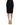 Cavalli Black Corduroy Pencil Skirt