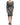 Cavalli Black Printed Sheath Dress