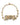 Dolce & Gabbana Gold Brass Clear Crystal Bow Chain Choker Necklace