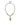 Dolce & Gabbana Silver Brass Clear Crystal Roses Pendants Necklace