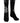Dolce & Gabbana Black Knitted Floral Clear Crystal Socks