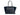 Michael Kors Avril XL Suede Leather Top Zip Satchel Bag Black