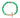 Nialaya Jade Stone Gold CZ Cross 925 Silver Bracelet