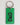 Dolce & Gabbana Green Leather Logo Metal Ring Keychain Holder Men Keyring