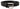 Dolce & Gabbana Calf Leather Silver Tone Black Metal Buckle Belt